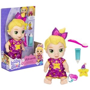 Baby Alive Lil Dreamer LaLa GooGoo Sleepy Baby Doll Set, Blonde Hair, Sleepover